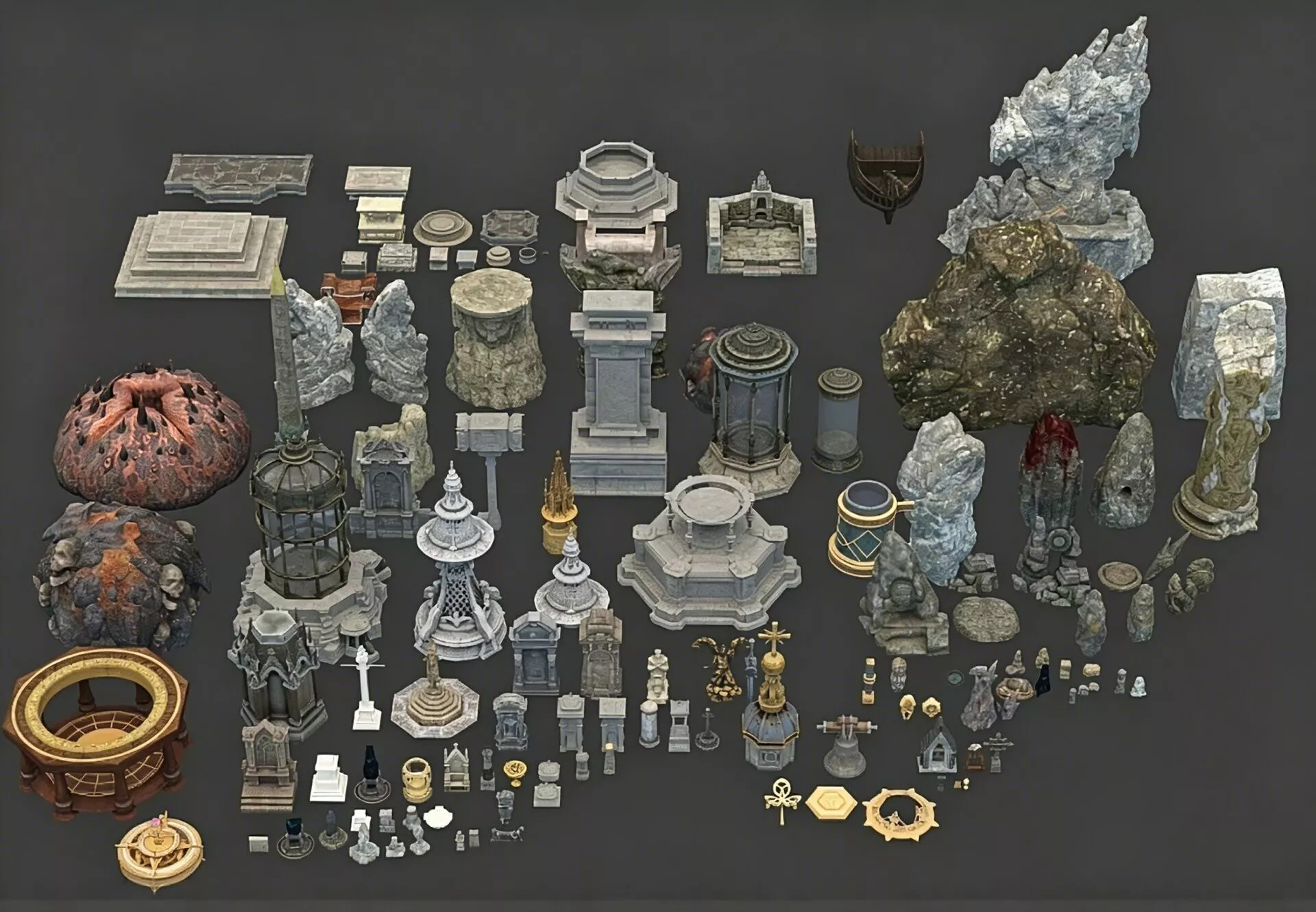 game props Low-poly 3D model