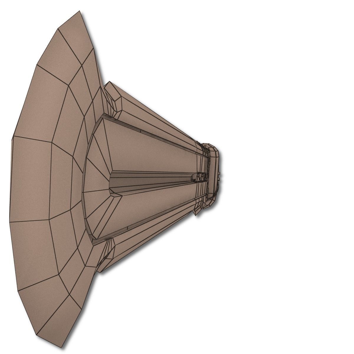 Heavy Full Metal Sword Low-poly 3D model_21