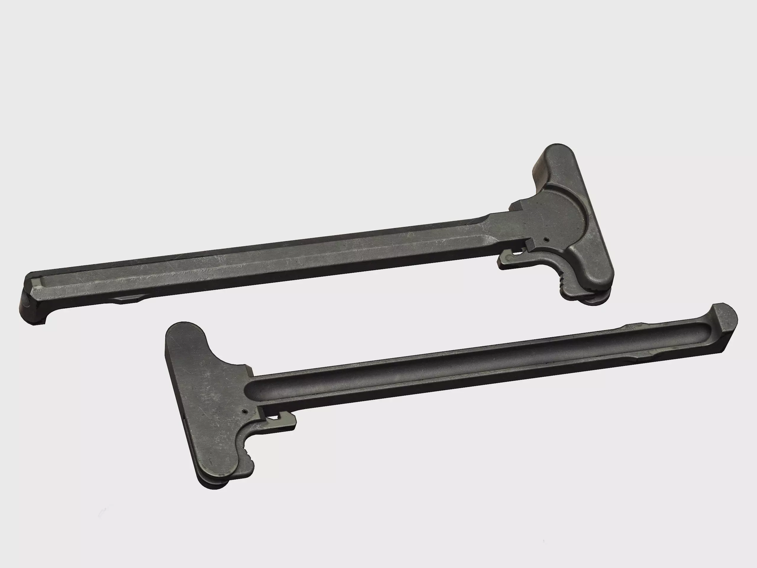 Colt - AR-15 Charging Handle - Replica Low-poly 3D model