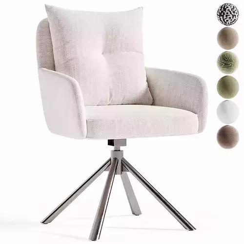 Etan Office Chair Low-poly 3D model