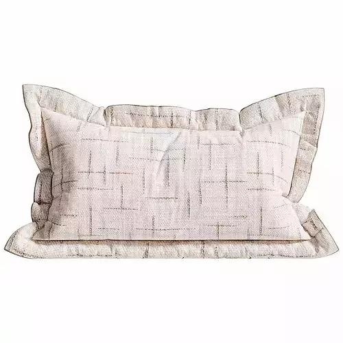 Decorative Pillow Set 02 Low-poly 3D model 5