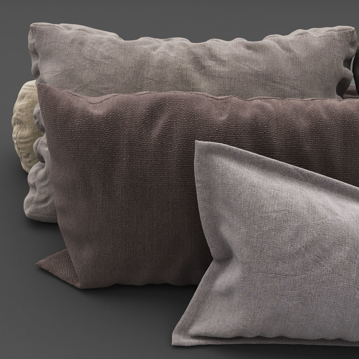 Pillows collection 101 3D model_5