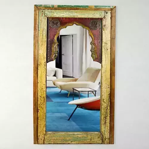 Antique Moorish Arched Mirror 3D model