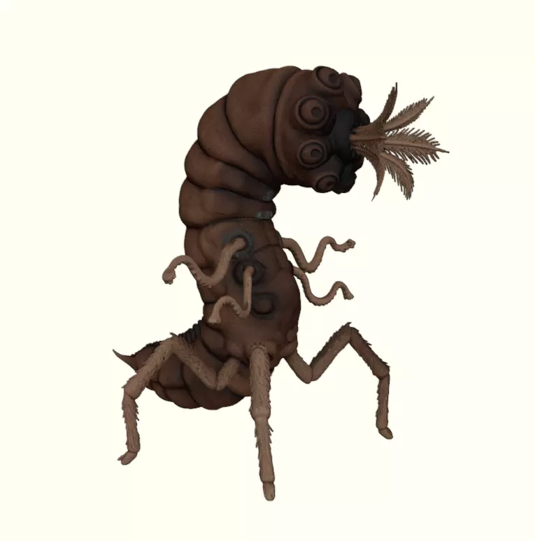 Tunnel Stalker Larva 3D print model