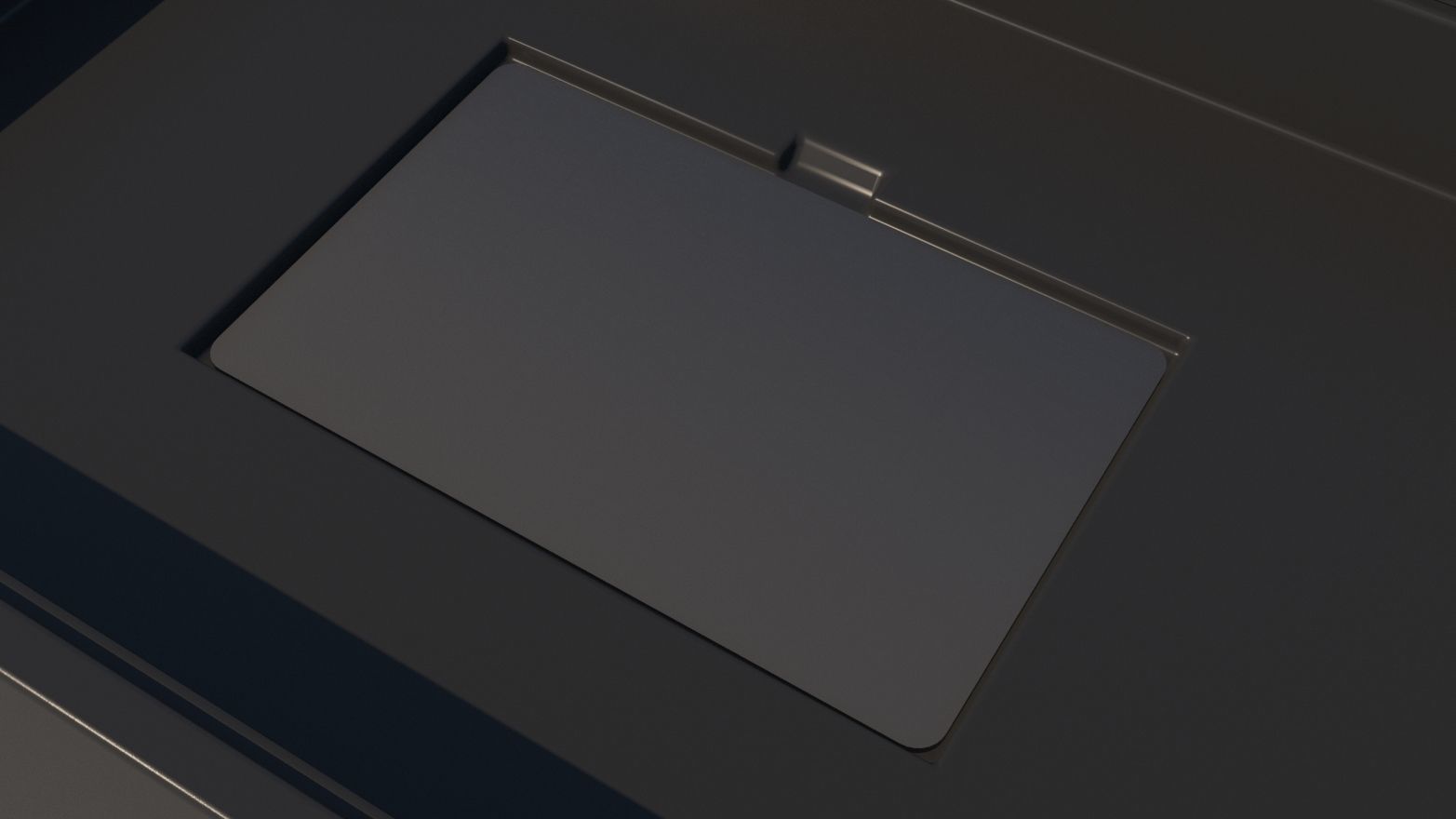 Holder box for card Low-poly 3D model_4