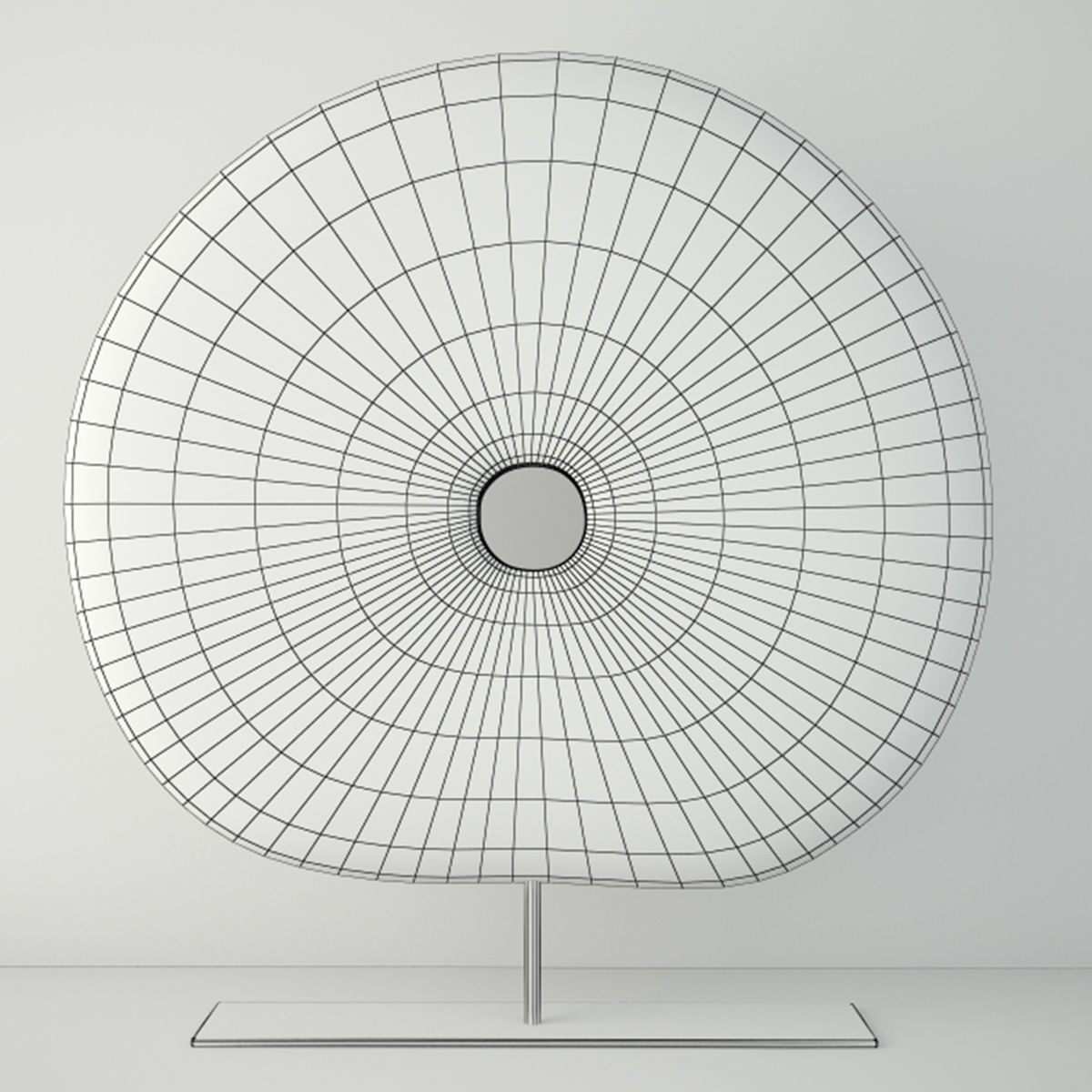 Teak Wheel 2 3D model_1