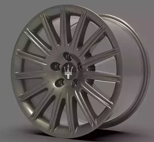 Original Maserati GT3200 rim wheel rear 9-5 x 18 BBS design