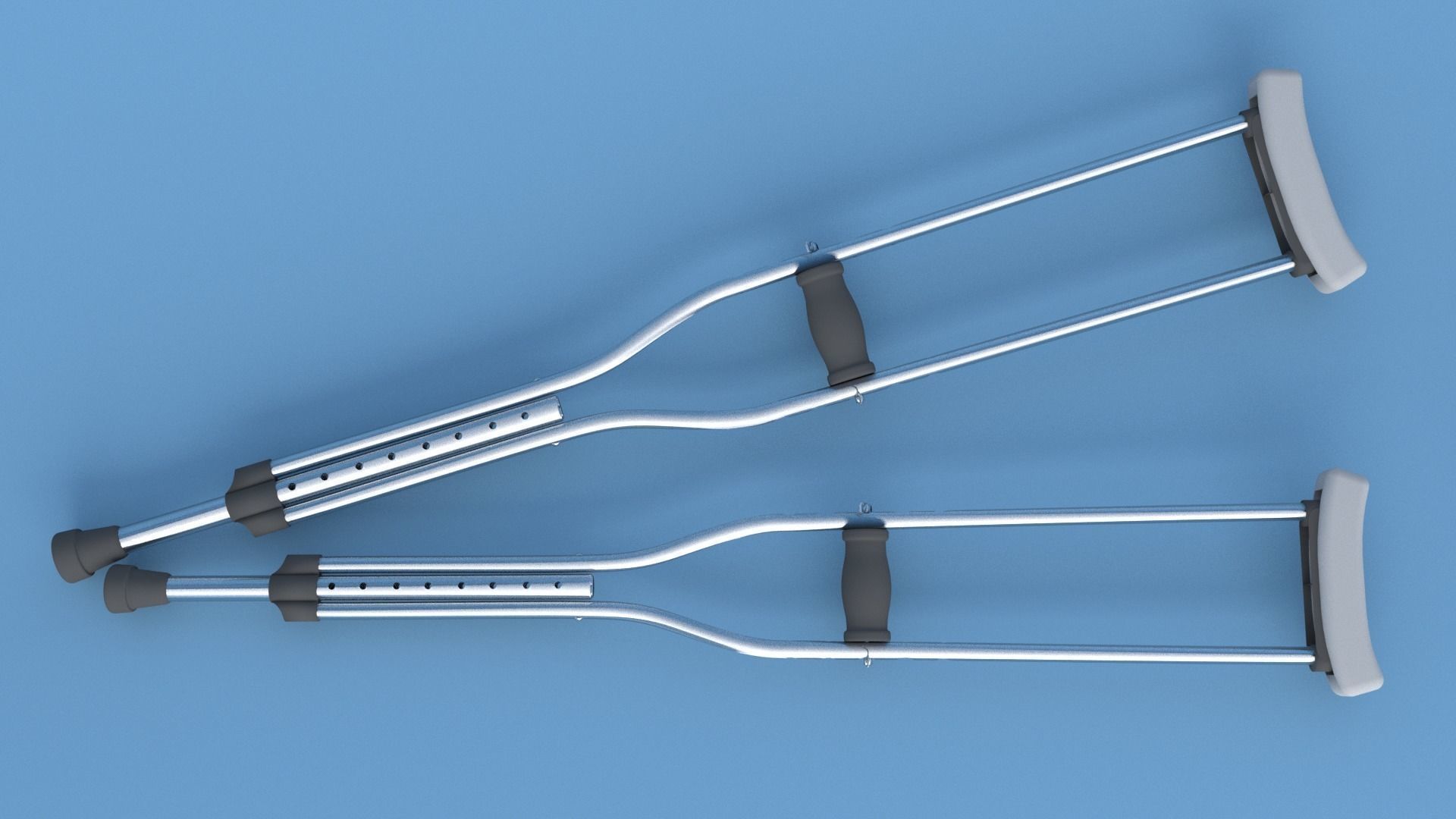 CRUTCHES - 3D model_0