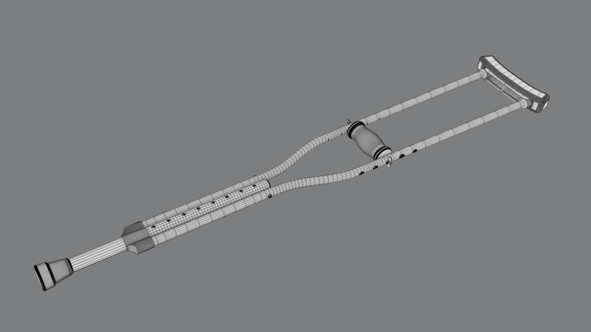 CRUTCHES - 3D model_2