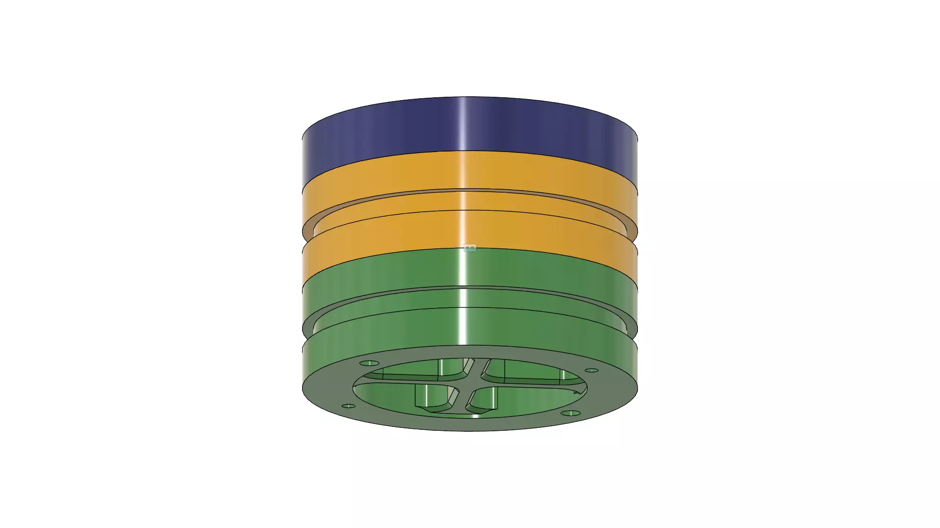 extrusion die 3D model