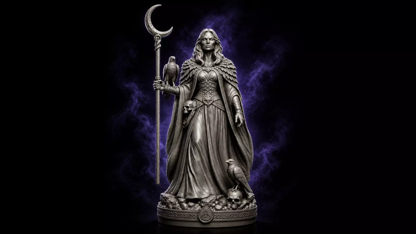 Morrigan Goddess 3D print model