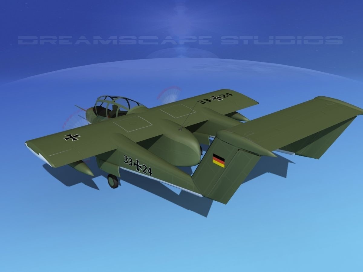 Rockwell OV-10 Bronco Germany 3D model_7