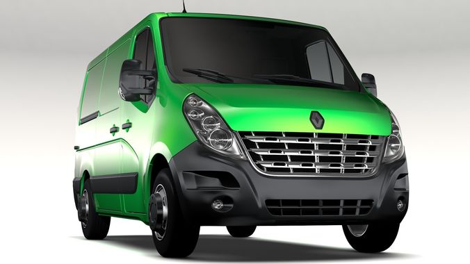 Renault Mater L1H1 Van 2010 3D model