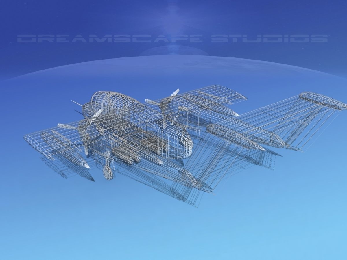 Rockwell OV-10 Bronco US Army 3D model_15