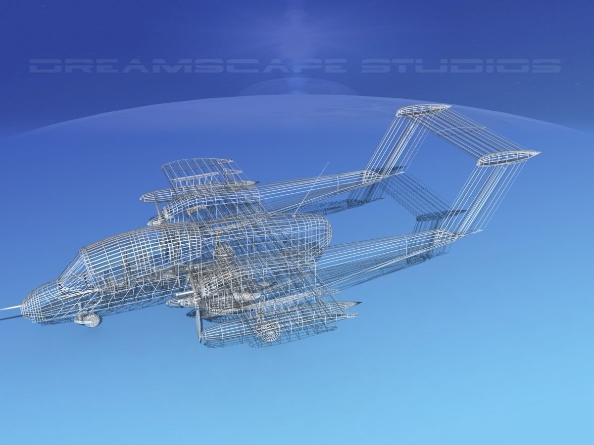 Rockwell OV-10 Bronco US Army 3D model_16