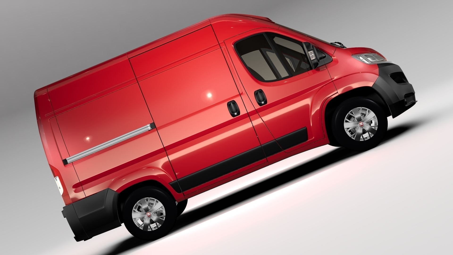 Fiat Ducato Van L1H2 2017 3D model_7