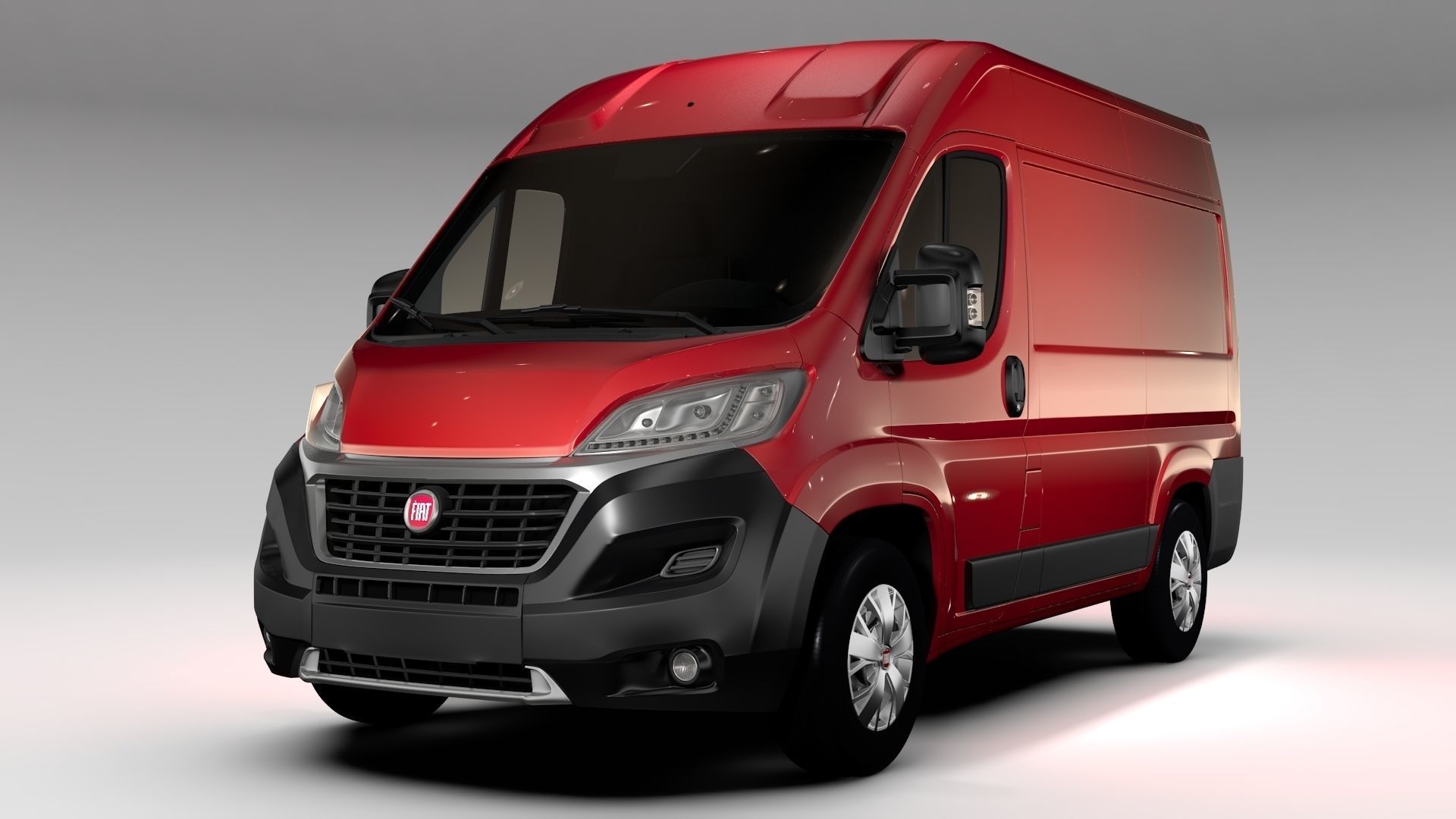 Fiat Ducato Van L1H2 2017 3D model_12