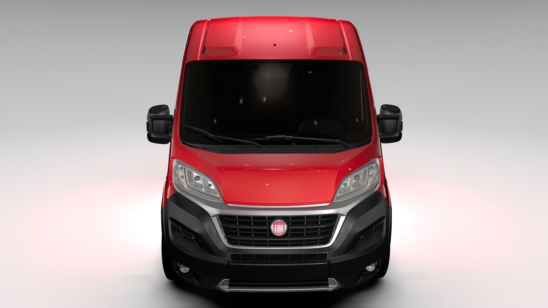 Fiat Ducato Van L1H2 2017 3D model_2