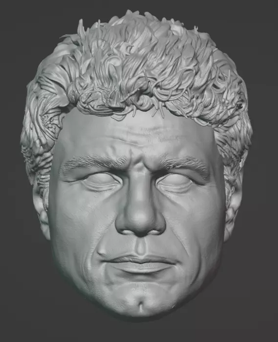 John Kreese Head - Karate Kid - Cobra Kai 3D print model