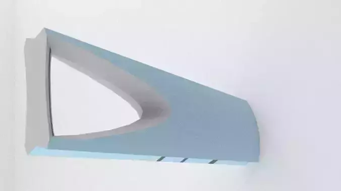 Skyscraper Riyadh Low Poly