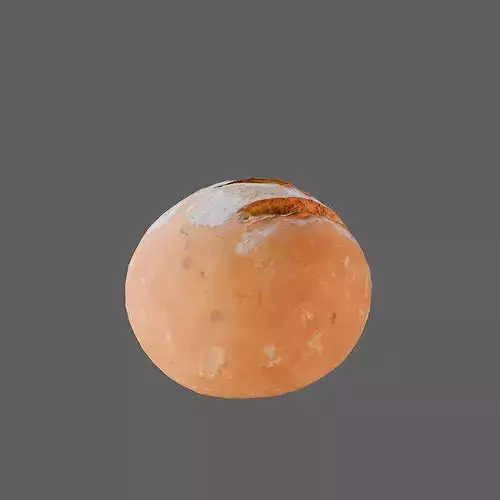 Rustic Round Bread Loaf 3D Model - Game Ready and ArchViz 3D model 4