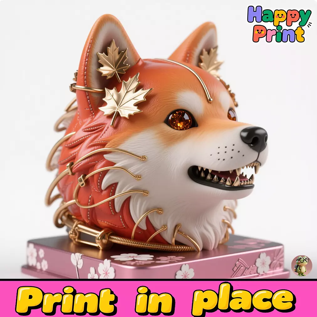 Shiba Inu 3D print model
