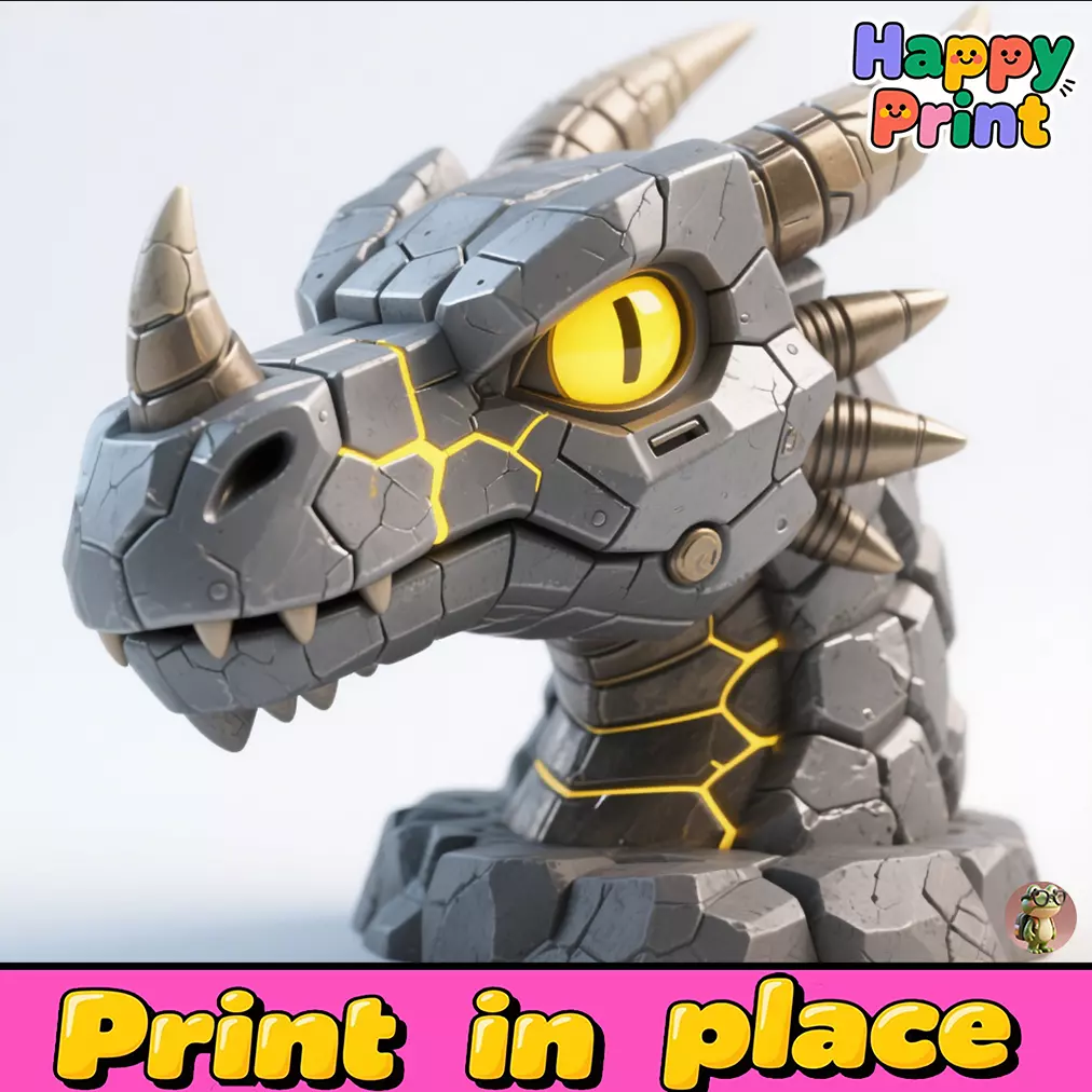 Dragon 3D print model