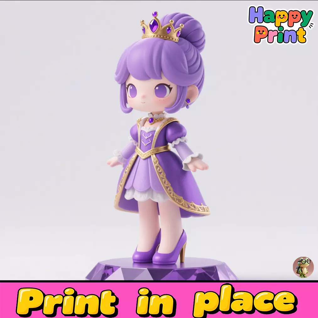 little princess 3D print model