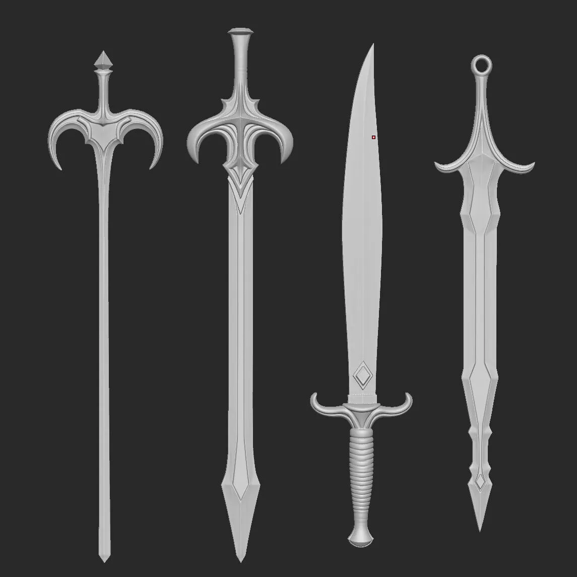 Swords 3D print model
