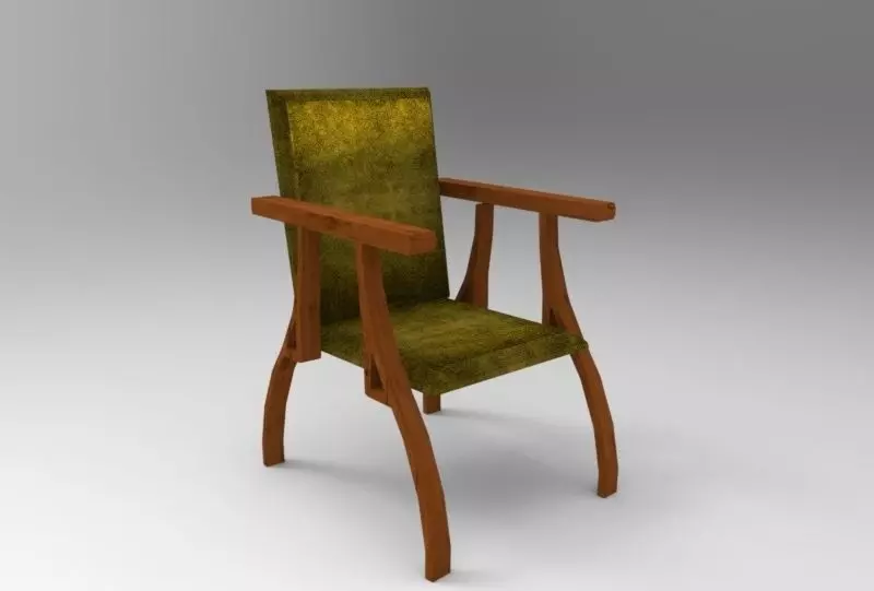 Classic Chair Free low-poly 3D model