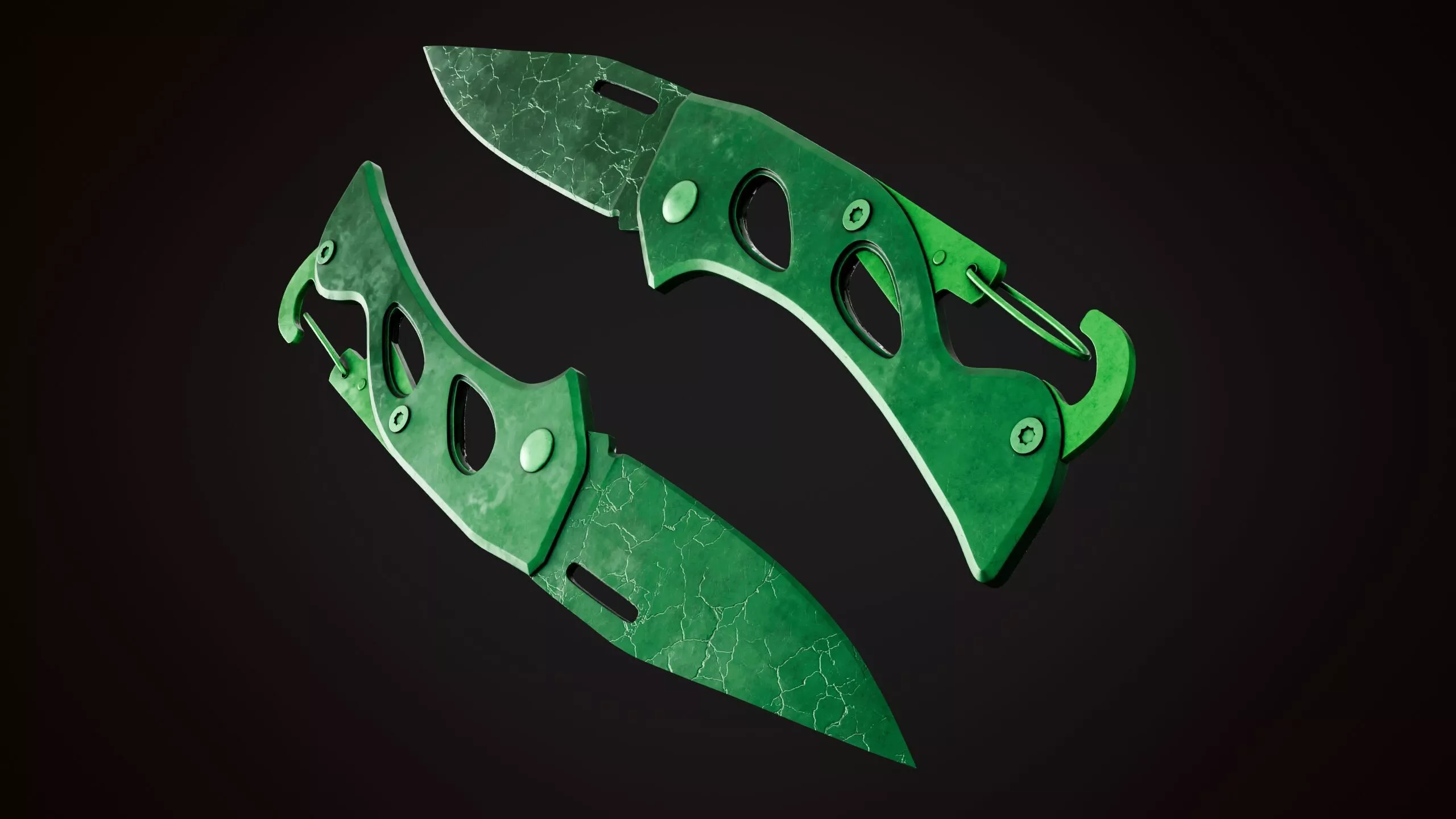 Knife 5 I Low-poly 3D model