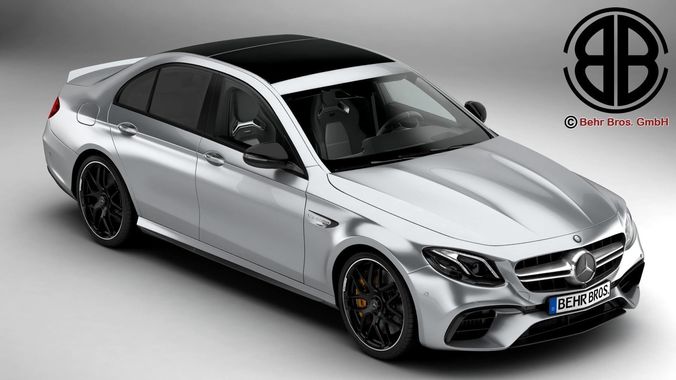 Mercedes AMG E63 S 2018 3D model