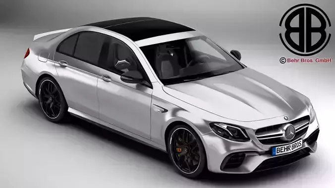 Mercedes AMG E63 S 2018 3D model
