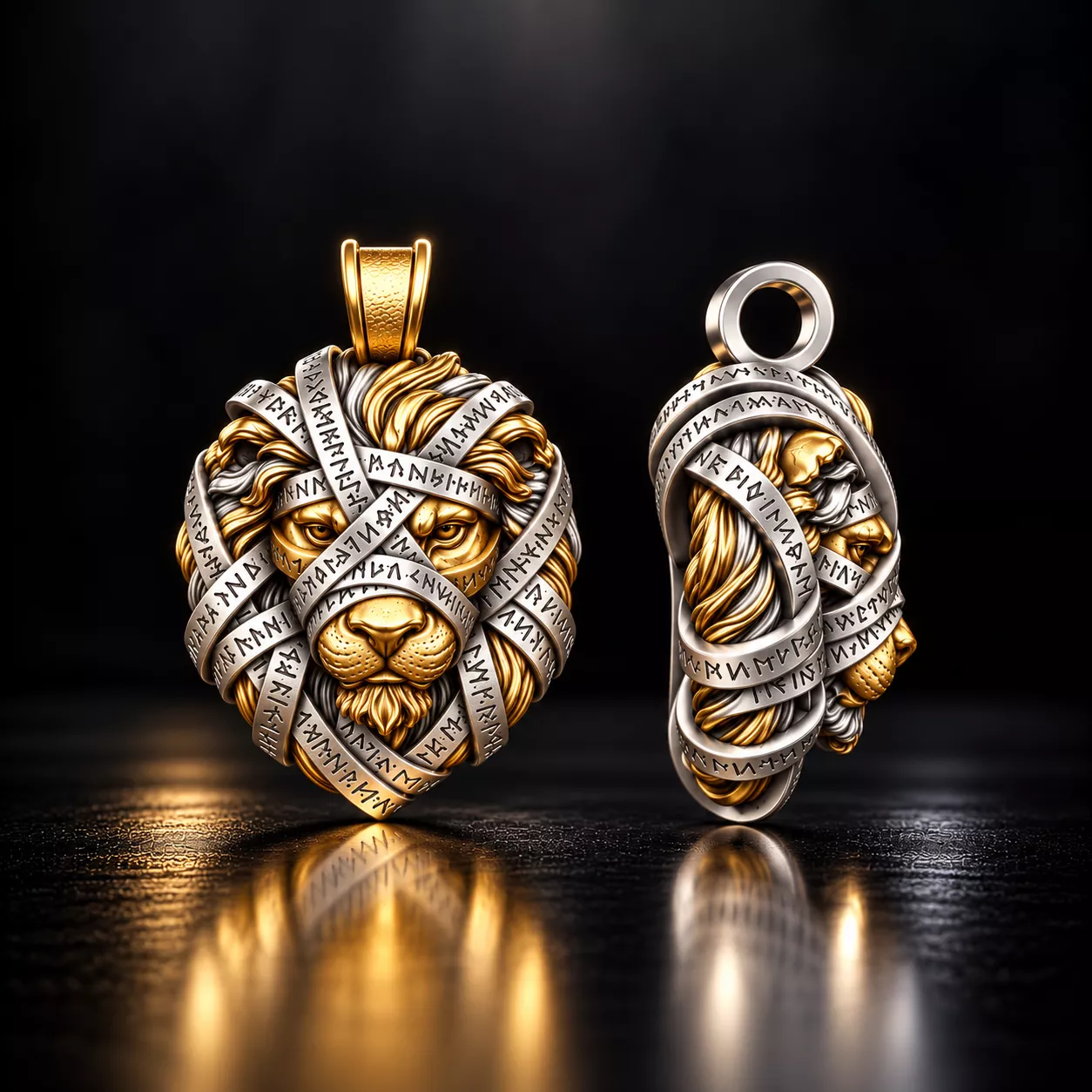 Seal Lion - one inch pendant Free 3D print model
