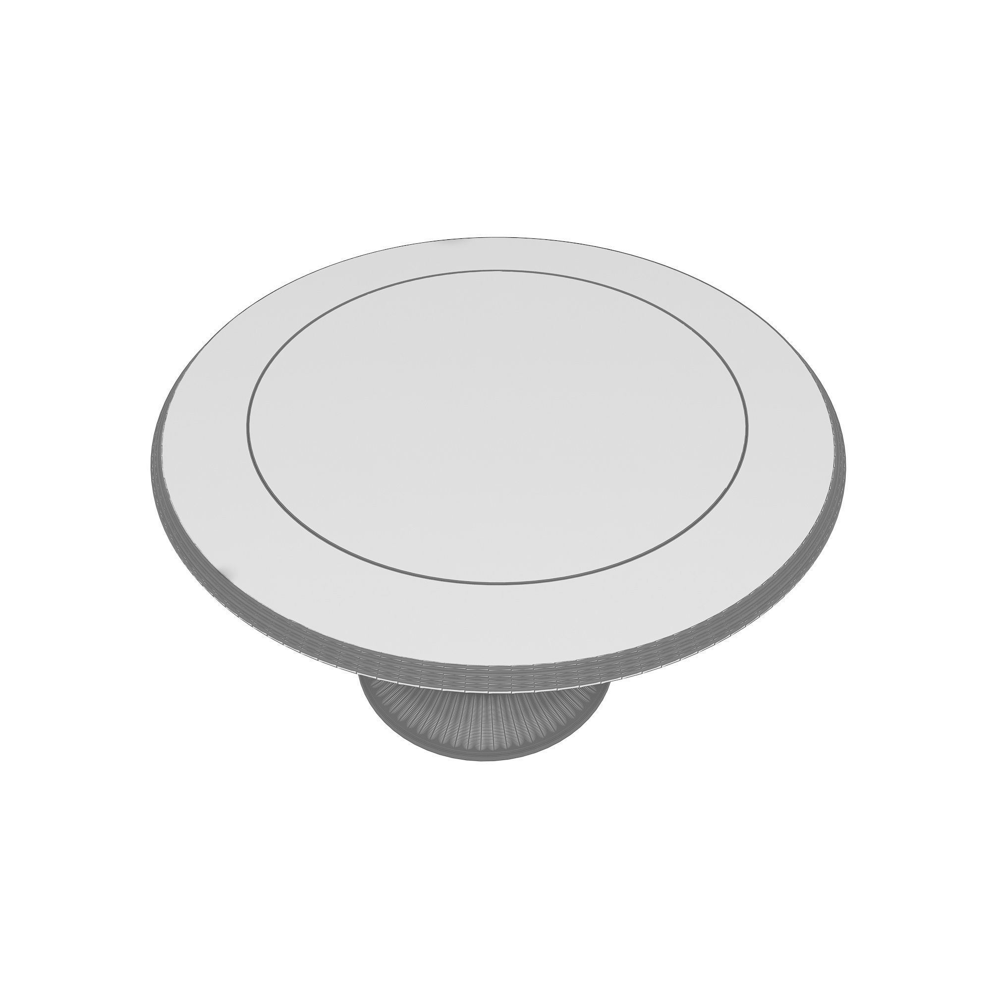 Sienna Round Table 3D model_6