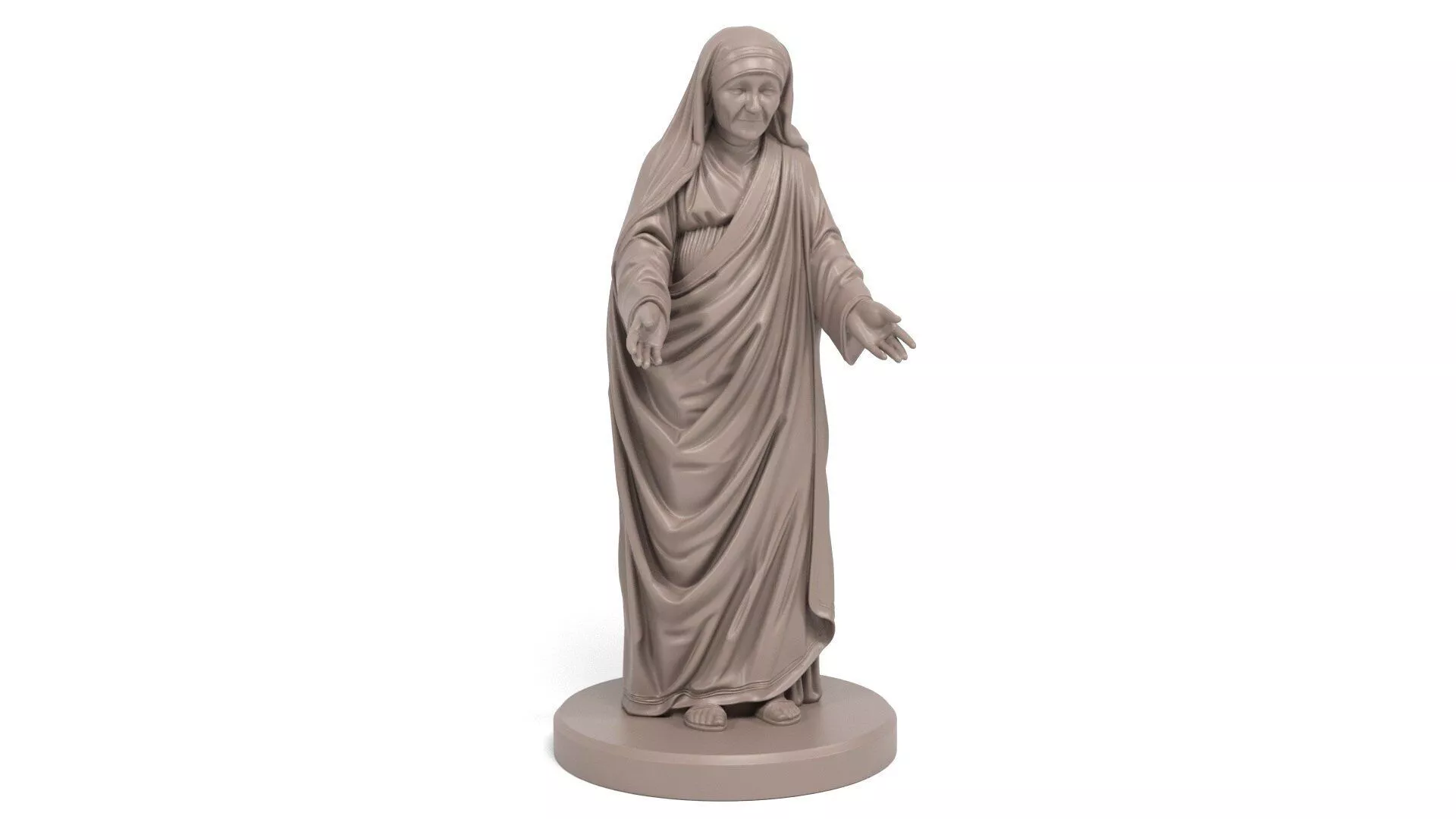 Mother Teresa of Calcutta 3D print model