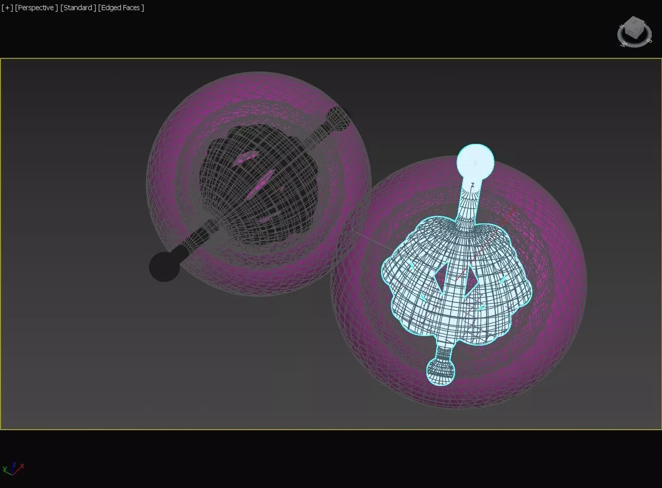 Octagonal Oscillatory Resonator - Concept 3D print model