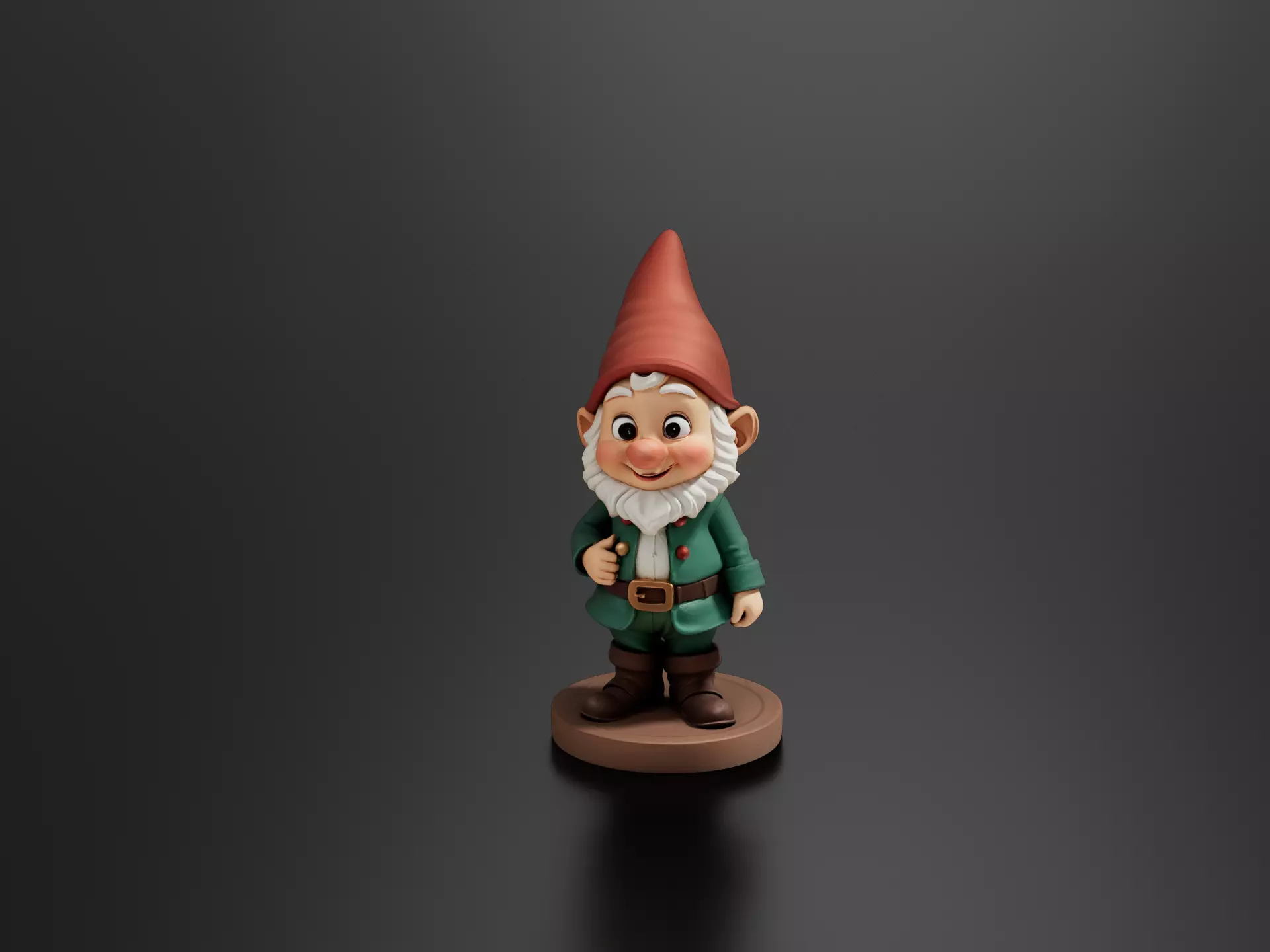 Garden Dwarf-2 3D print model