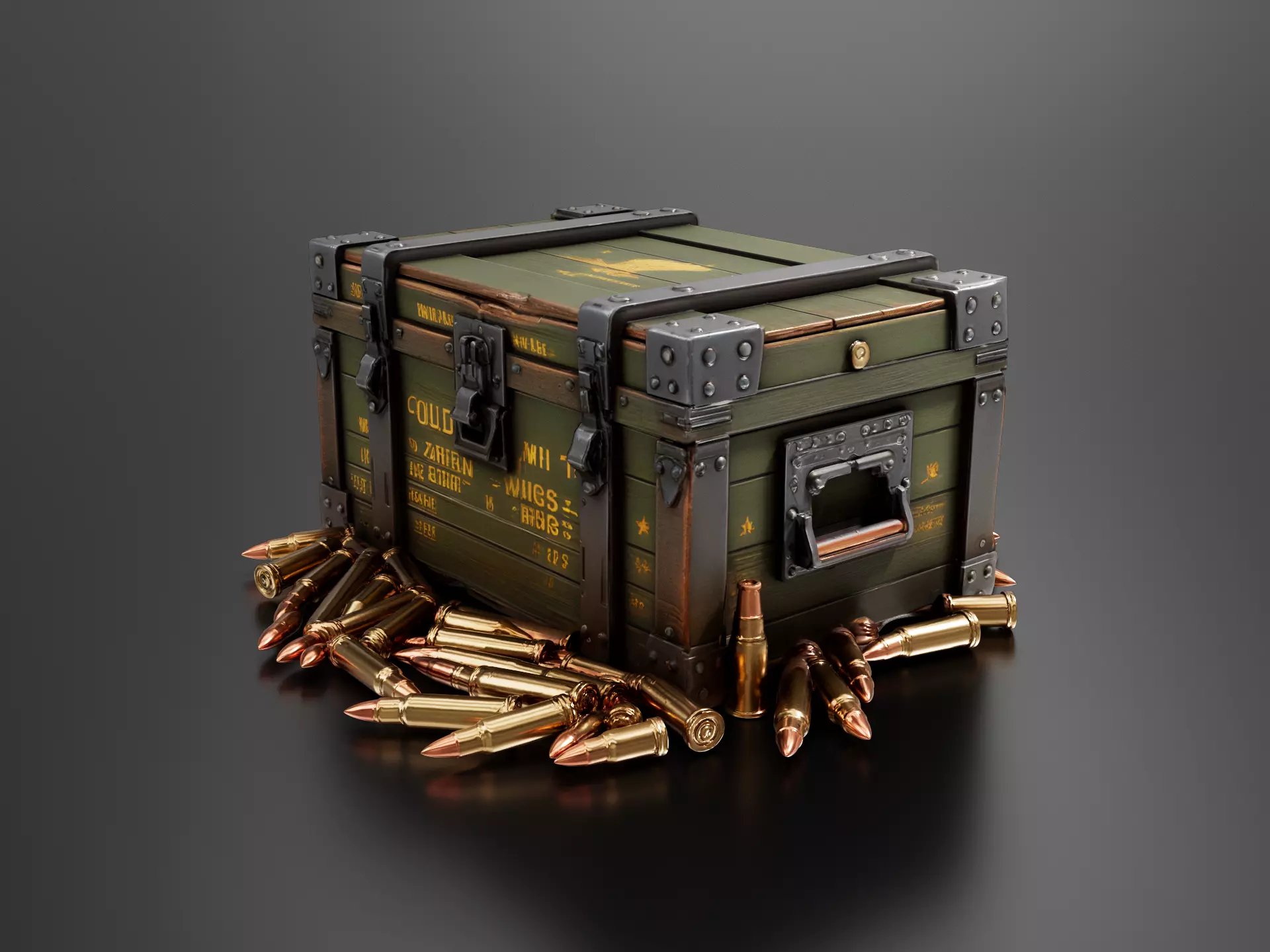 Ammunition Box-03 3D print model