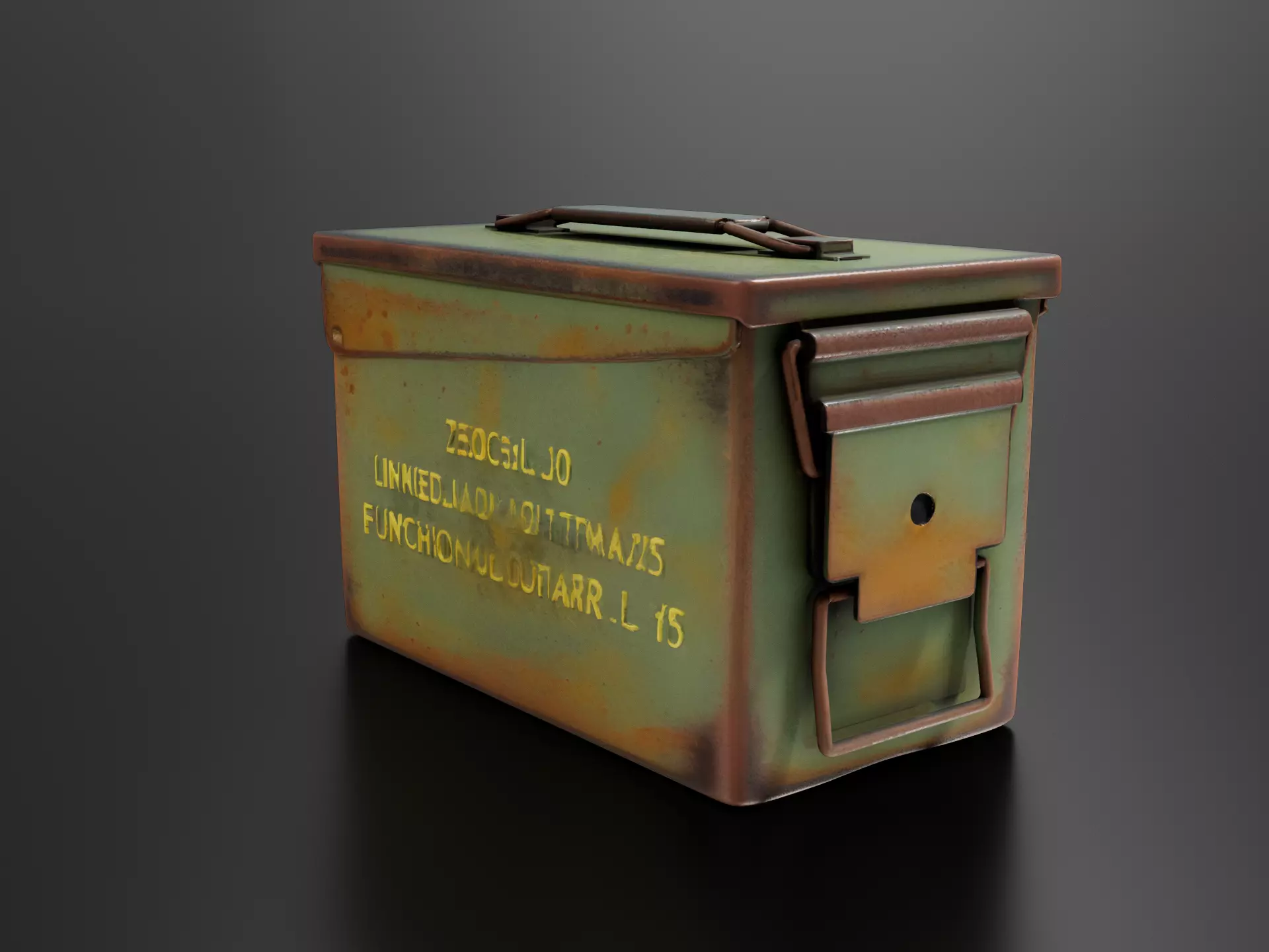 Ammunition Box-01 3D print model