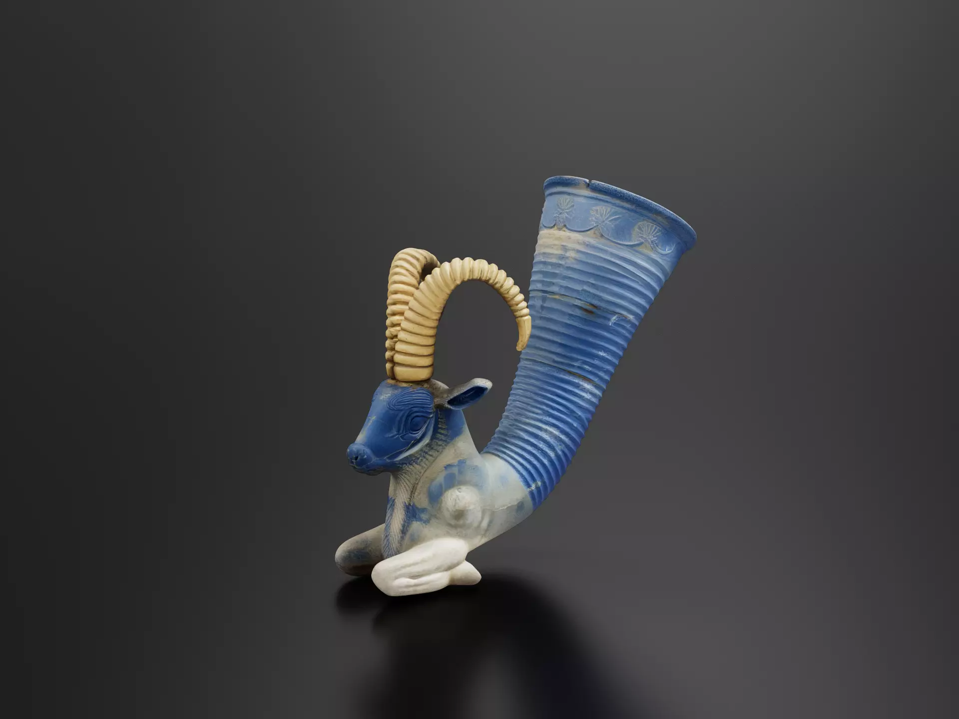 Achaemenid Persian Rhyton 3D print model