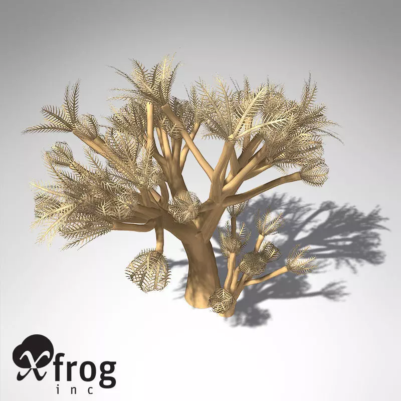 XfrogPlants Pulsing Xenia 3D model_0