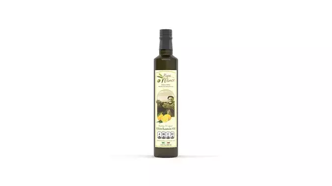 Olive Oil Set 3D model 6