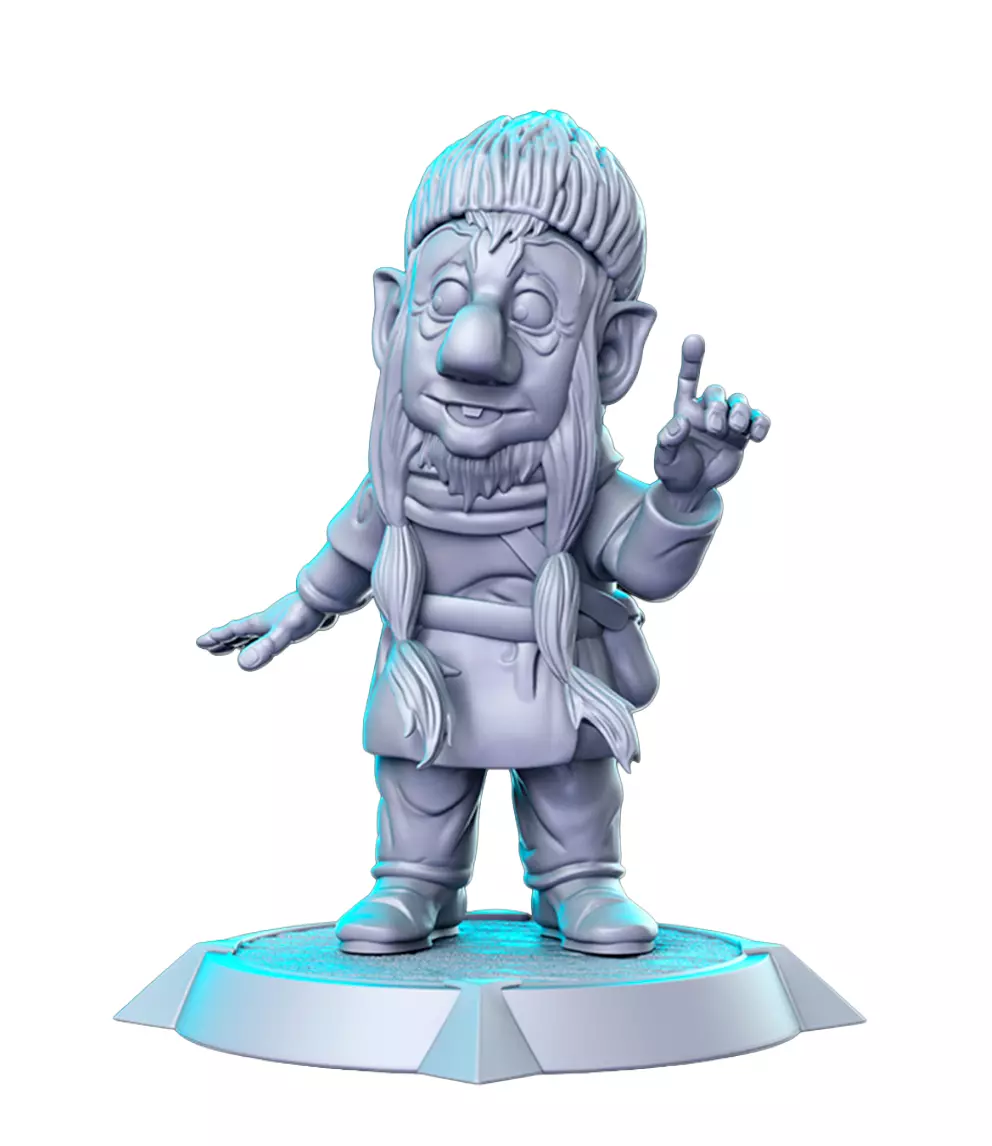 Gloin 3D Print STL Miniature RPG 3D print model