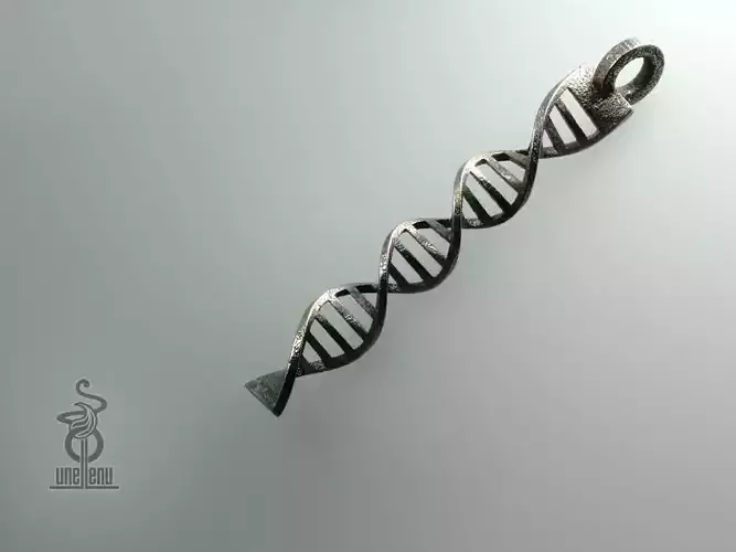 DNA pendant 3D print model