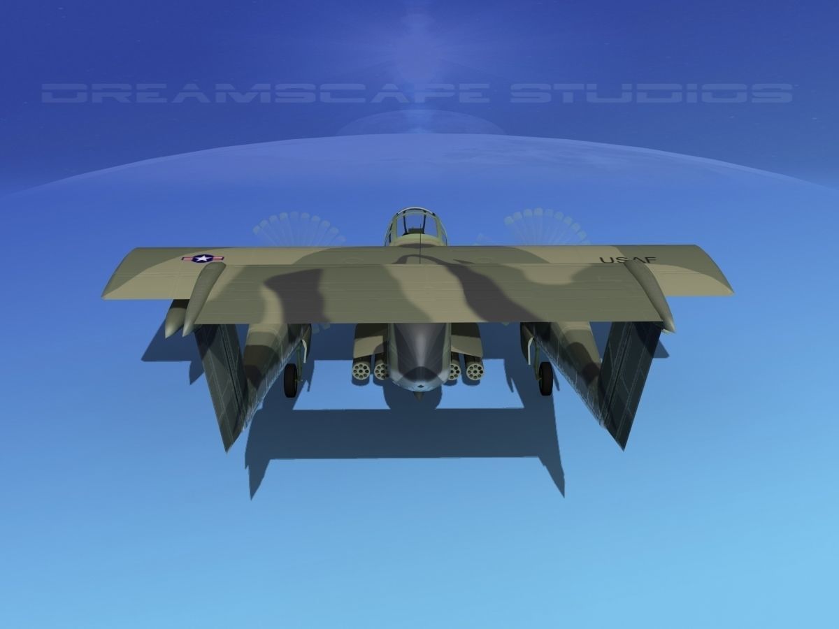 Rockwell OV-10 Bronco USAF 3 3D model_6