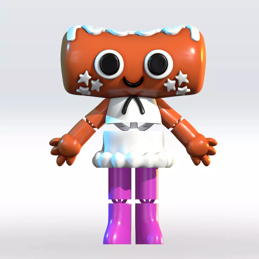 Cosmo Dandys World 3D Model STL 3mf Multicolor Fanart 3D print model