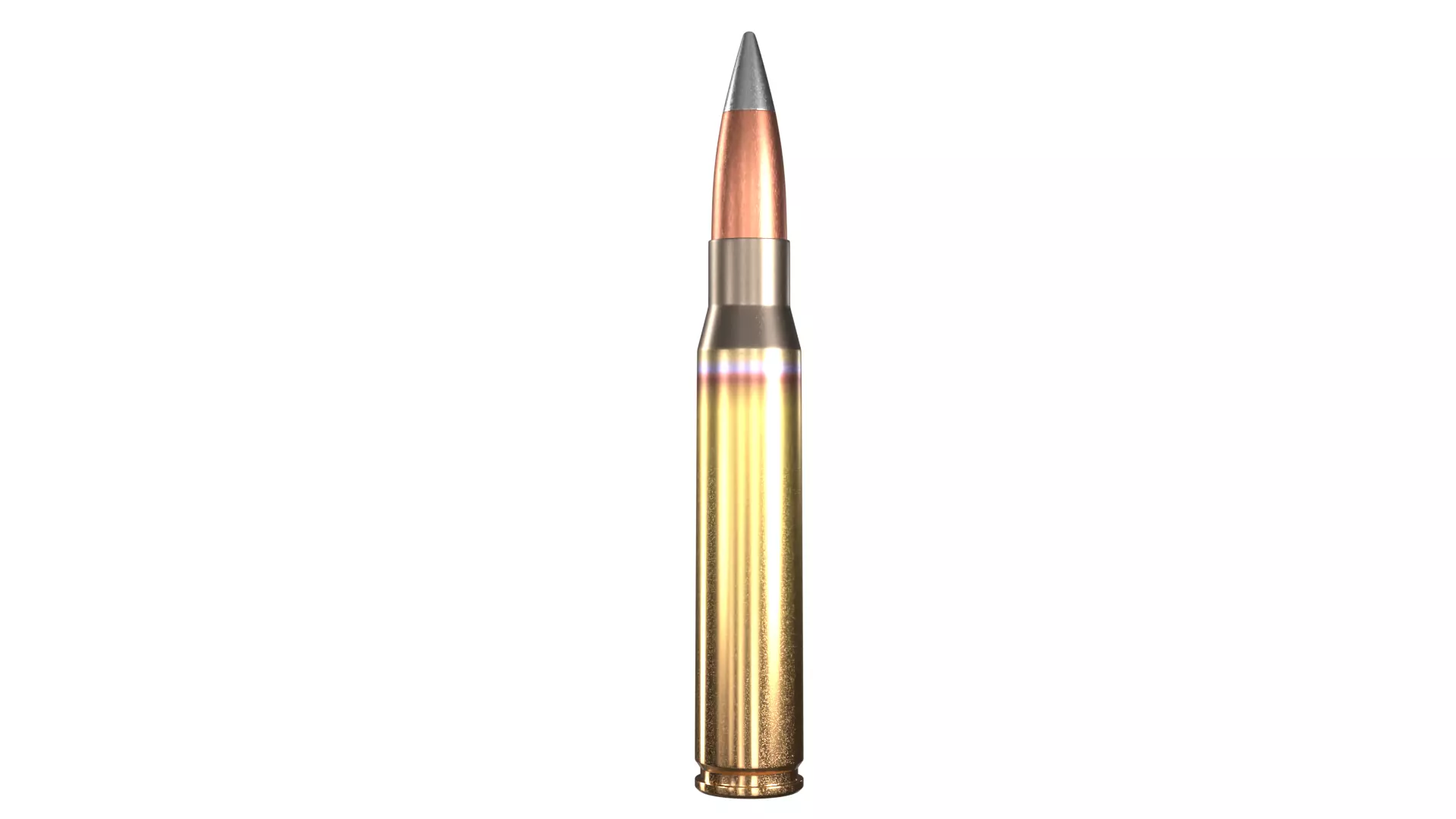 50 BMG Ammo PBR Low-poly 3D model