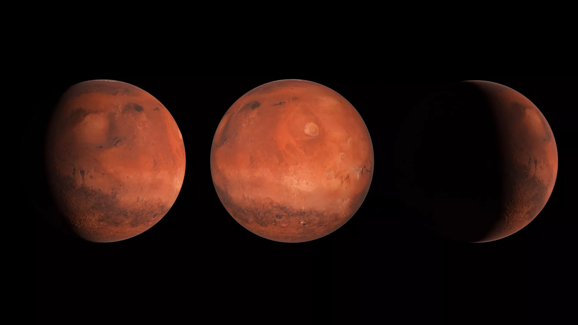 Volumetric Planet Mars For Blender 3D model