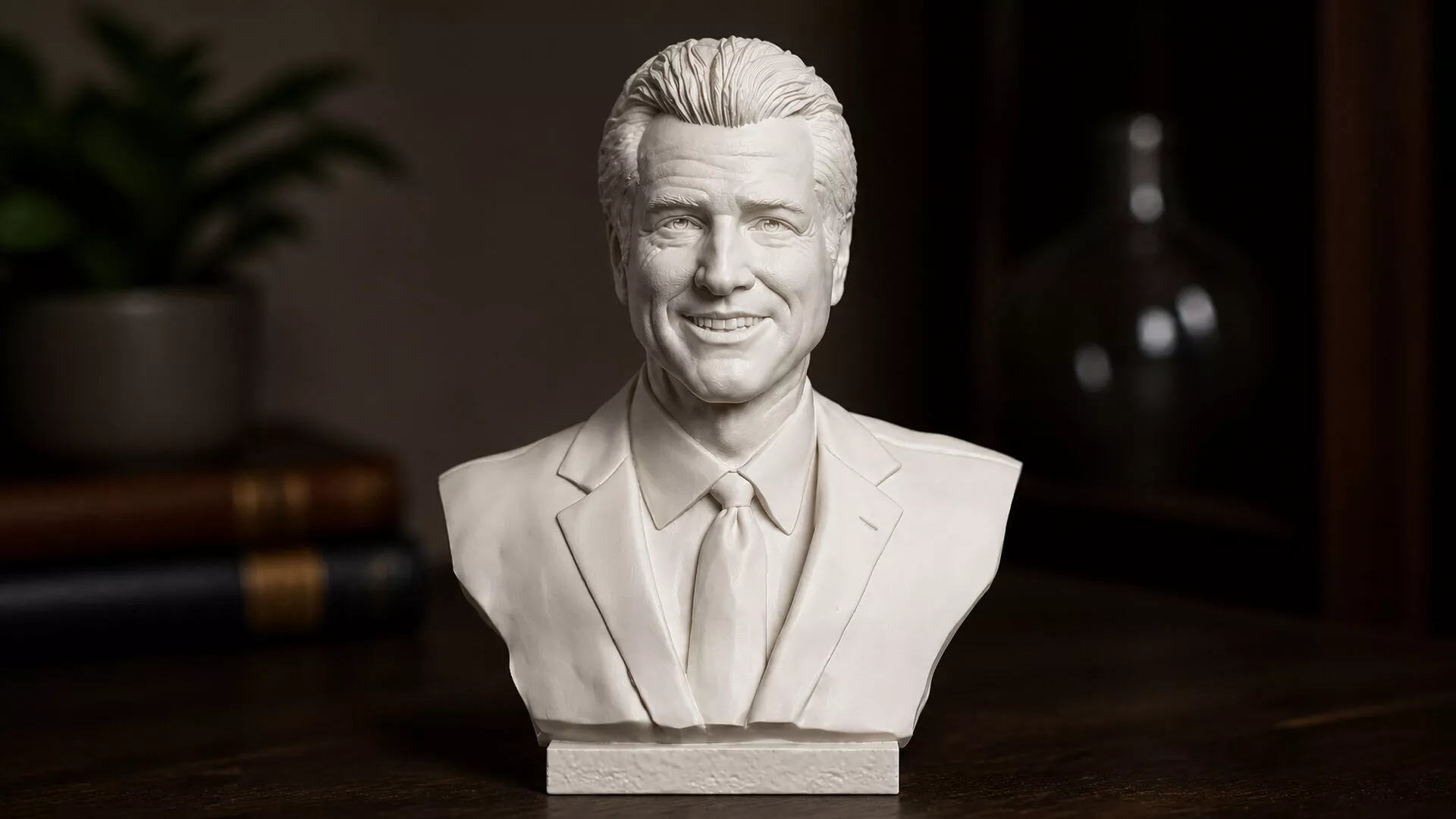 Gavin Newsom 3D print model